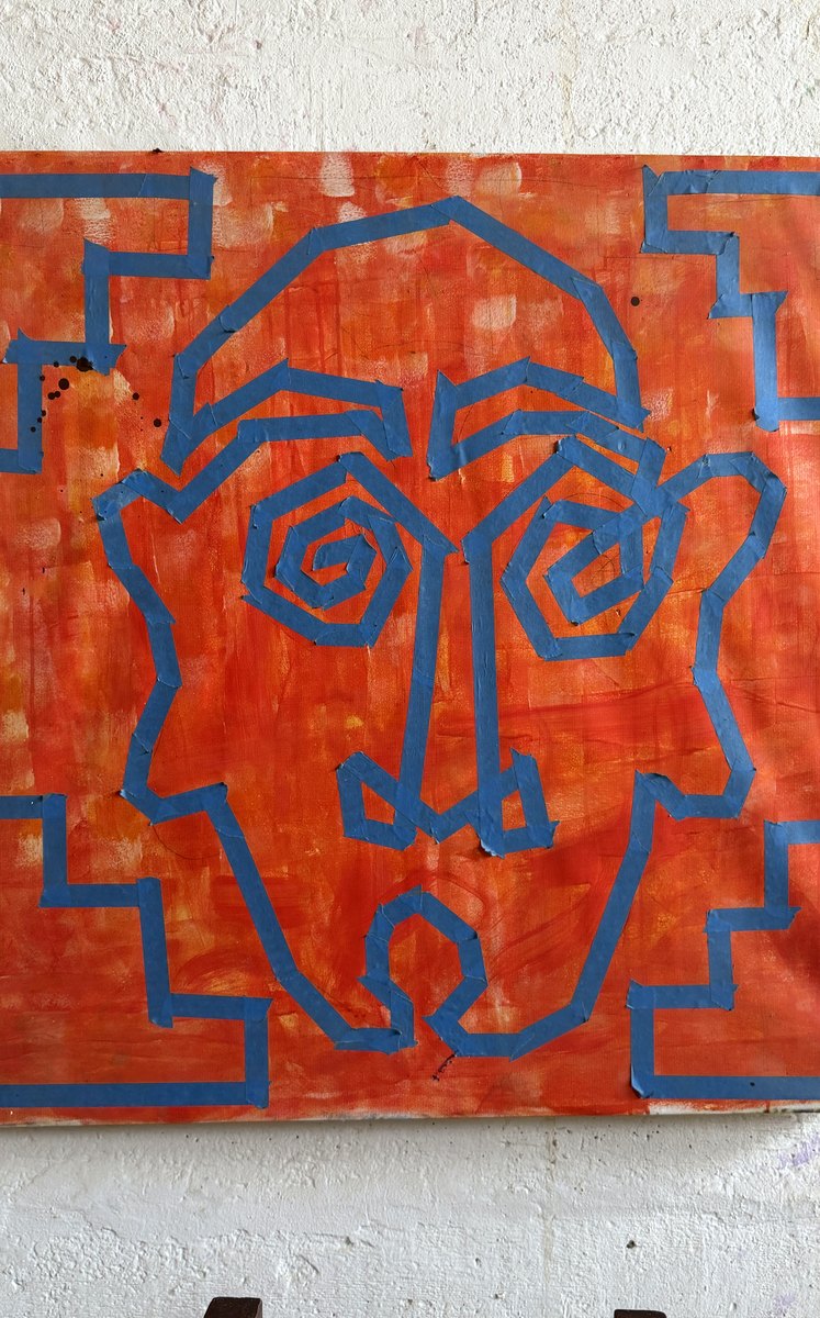 The Face — a Moche-inspired face motif